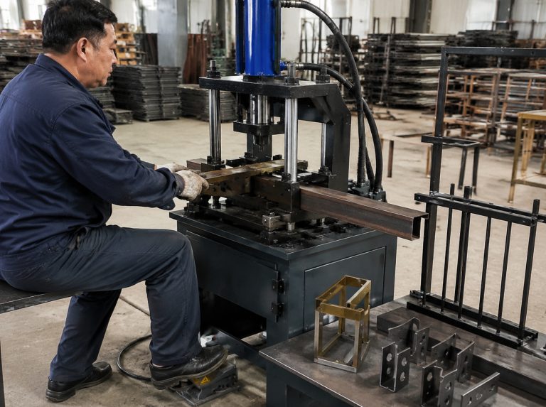邯山区半自动液压冲孔机